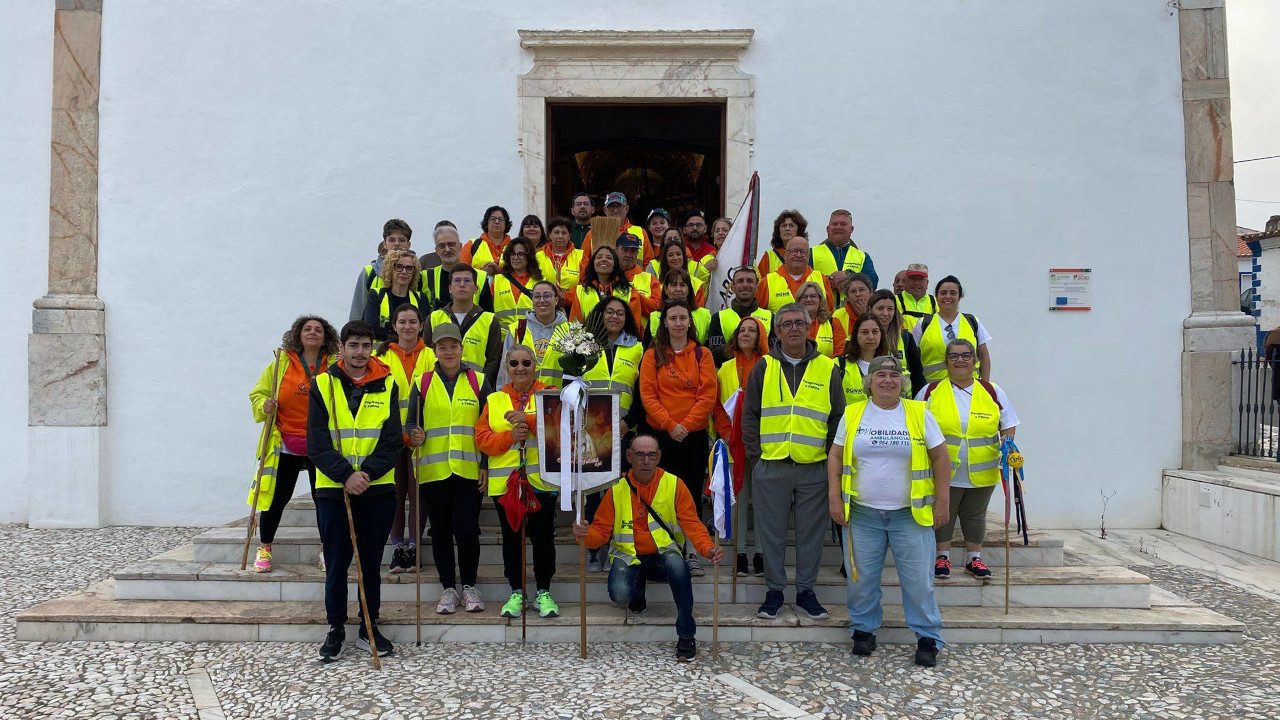 Peregrinos de Sousel com rumo ao Santuário de Fátima